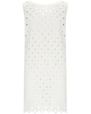 Max Mara Beachwear Pesi Dress - White