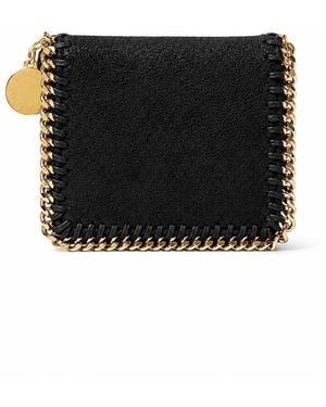 Stella McCartney Stella McCartney Falabella Bifold Wallet Eco Sh - Schwarz