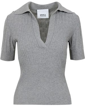 Erika Cavallini Semi Couture T Shirts And Polos - Grey