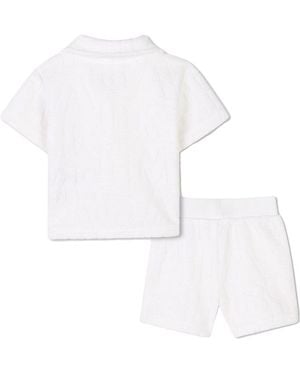 Marc Jacobs Polo Shirt Set With Shorts - White