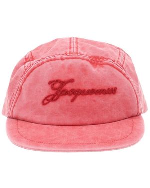 Jacquemus Logo Baseball Cap - Pink