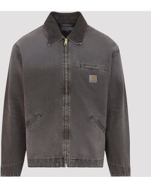 Carhartt Carhartt Og Detroit Jacke - Grau