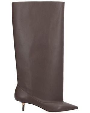 Jacquemus Leather Knee-High Boots - Brown