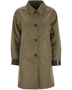 Barbour Giacca Impermeabile E Reversibile Di Babbity - Verde
