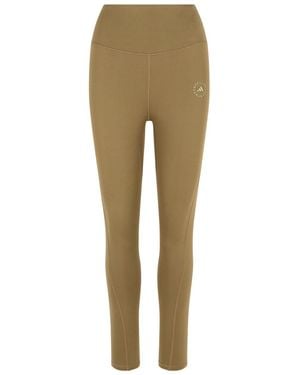 adidas By Stella McCartney Adidas von Stella McCartney Army Polyester Blend Leggings - Natur