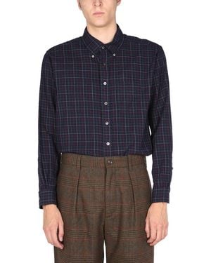 Engineered Garments "19 Century" Shirt - Blue