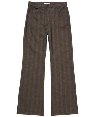 Acne Studios Wool Blend Pants - Gray