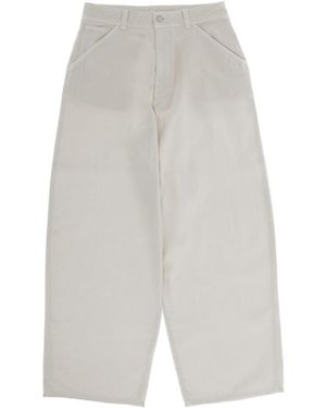 Lemaire Cotton Pants - White