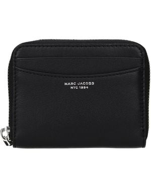 Marc Jacobs Portamonete Donna Pelle Nero - Black