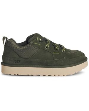UGG 'Lowmel' grüner Wildleder -Turnschuhe