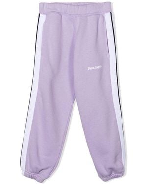 Palm Angels Logo Track Sweat Pant - Purple