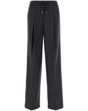 MICHAEL Michael Kors Wool-Blend Trouser Trousers - Black