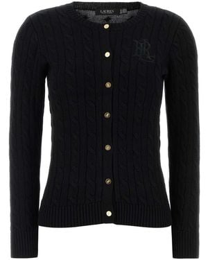 Ralph Lauren Jumper Cardigan - Black