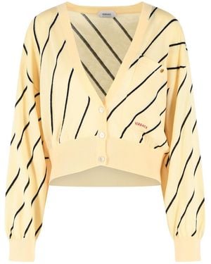 Versace Wool Cardigan - Natural