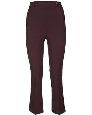 Elisabetta Franchi Pantalone - Purple