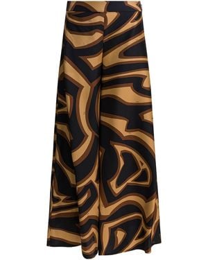 PUCCI Hose mit abstraktem Print - Schwarz