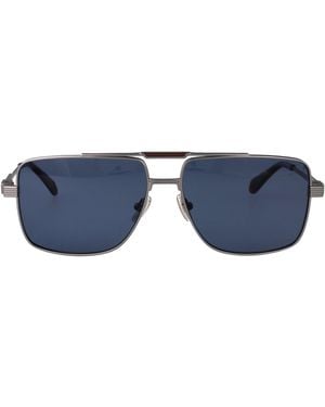 Ferragamo Aviator Sunglasses Sf318 S 021 - Blue