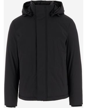 Woolrich Stretch Nylonjacke - Schwarz
