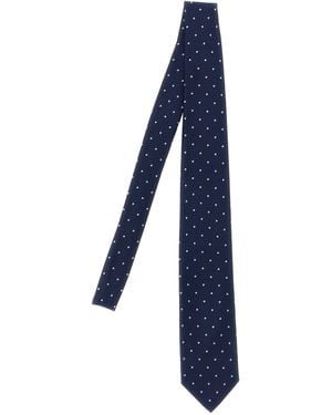Brioni Jacquard Krawatte - Blau