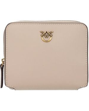 Pinko Wallet Leather - Natural