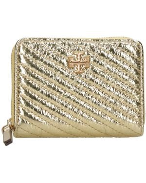 Tory Burch Billeteras de dorado - Amarillo