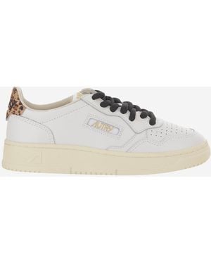 Autry Medalist Lage Leren Sneakers - Wit