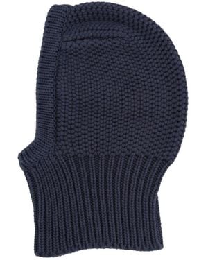 YMC Knitted Balaclava - Blue