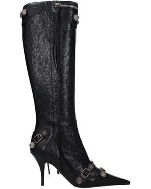 Balenciaga Laarzen Vrouwen Leer Zwart