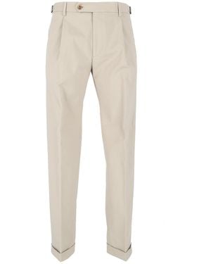 Berwich Pantalone Retrolargo Beige - Neutro