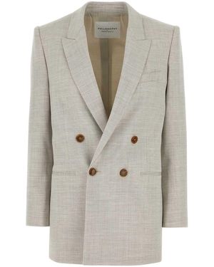 Philosophy Di Lorenzo Serafini Jackets And Vests - Grey