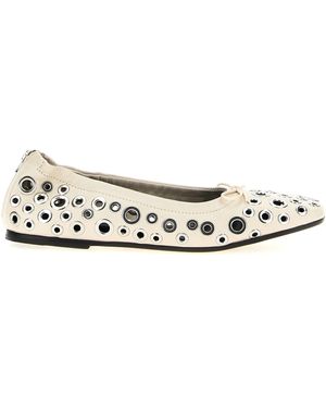 Golden Goose Golden Gans 'Amy' Ballet Flats - Weiß