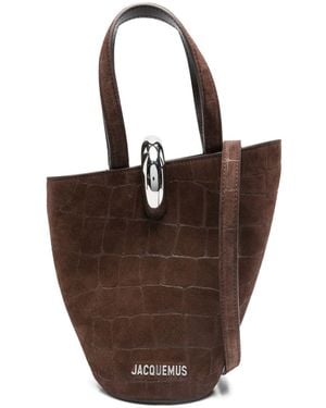 Jacquemus Le Petit Bambola Bucket Bag - Brown