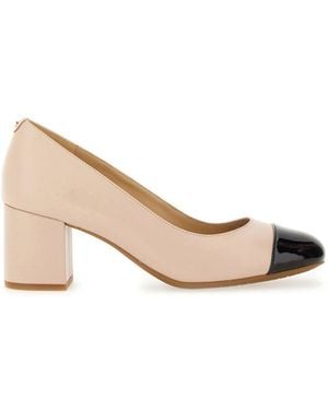 MICHAEL Michael Kors Pearl Flex" Leather Pumps - Natural