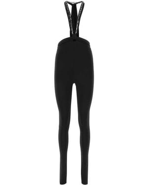 The Attico Stretch Polyester Ruby Pant - Black