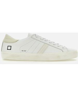 Date Datum. Hill Low Malf White Sneakers - Naturel