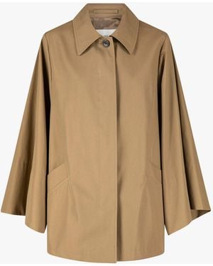 Dries Van Noten Ricce 3103 W.W.Coat Cam - Natural