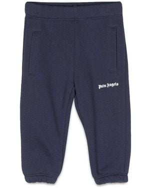 Palm Angels Logo Zweetbroek - Blauw