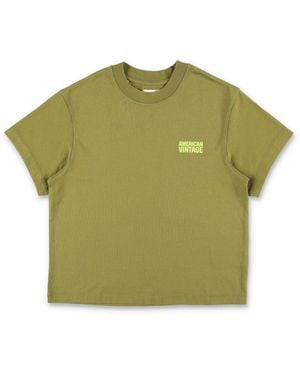 American Vintage Boys' Bamboo T-Shirt - Green
