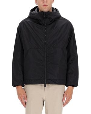 Premiata Hooded Zip-Up Jacket - Black