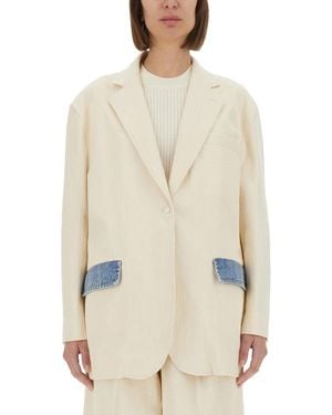 Moschino Urban Jacket - Natural