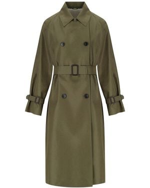 Weekend by Maxmara Canasta Kaki Trench - Green