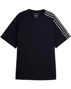 Y-3 3 Stripes T-Shirt - Black