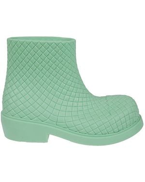 Bottega Veneta Fireman Ankle Boots - Green
