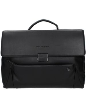Piquadro Work Bags Leather - Black
