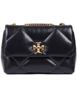 Tory Burch Kira Diamond Quilt Small Convertible Shoulder Bag - Black