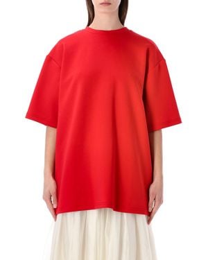 THE GARMENT Tg Oversized Bow Back Tee - Red