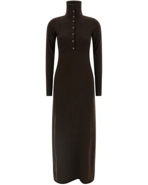 Tom Ford High Neck Dress - Black
