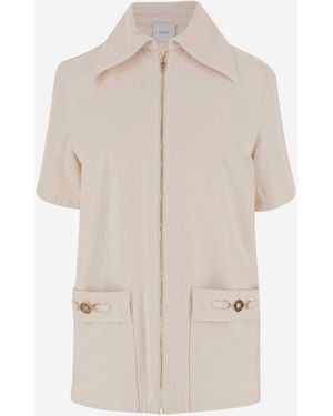 Patou Cotton Denim Mini Dress - Natur