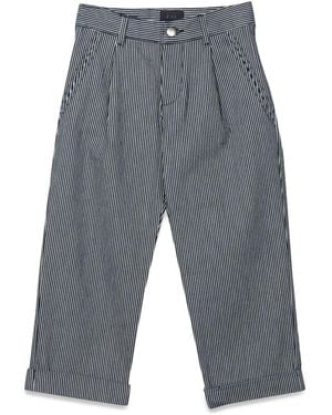 Fay Fabric Trousers - Grey