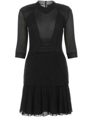 Givenchy Stretch Viscose Blend Mini Dress - Black